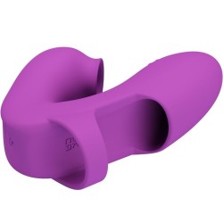 Doigt vibrant avec stimulateur de clitoris Athena