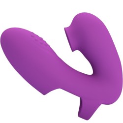 Doigt vibrant avec stimulateur de clitoris Athena