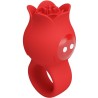 Doigt vibrant en forme de rose