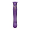 ZALO - ENSEMBLE QUEEN PULSE WAVE CLIT STIM VIOLET