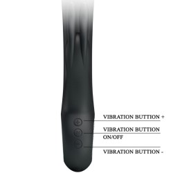 Vibromasseur rabbit Carina avec stimulateur de point G