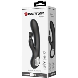 Vibromasseur rabbit Carina avec stimulateur de point G