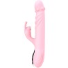 VIBRATEUR ENTIÈREMENT LANGUE AVEC EFFET CHALEUR ROSE STIMULANT LANGUE