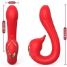 VIBRATEUR DELFIN MULTIPOSITION & EFFET CHALEUR ROUGE