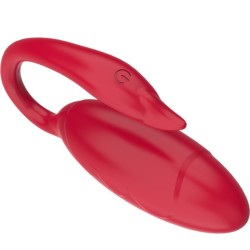 VIBRATEUR D'OISEAU POUR COUPLES ROUGE