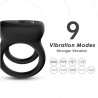 VIBRATEUR DOUBLE ANNEAU NOIR