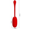 Oeuf vibrant  rechargeable Kirk