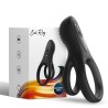 VIBRATEUR DOUBLE ANNEAU NOIR