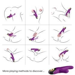 VIBRATEUR ETERNITY SILICONE VIOLET