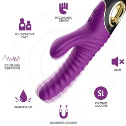 VIBRATEUR ETERNITY SILICONE VIOLET