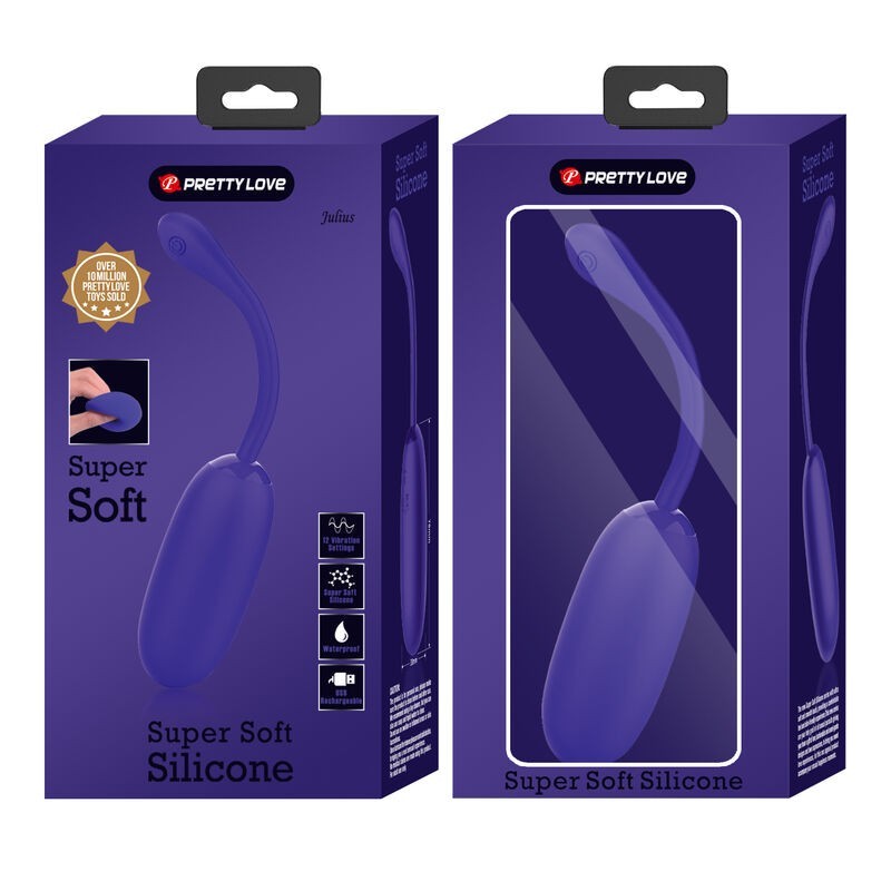Oeuf vibrant imperméable rechargeable Julius