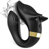 VIBRATEUR FOX POUR COUPLES TÉLÉCOMMANDE NOIR