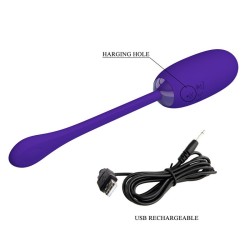 Oeuf vibrant imperméable rechargeable Julius