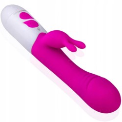 VIBRATEUR HAPPY & STIMULATEUR DE LAPIN VIOLET