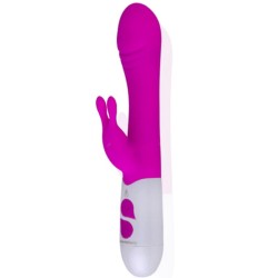 VIBRATEUR HAPPY & STIMULATEUR DE LAPIN VIOLET