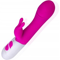 VIBRATEUR HAPPY & STIMULATEUR DE LAPIN VIOLET