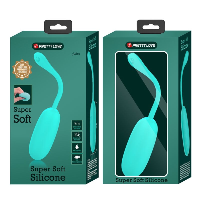 Oeuf vibrant imperméable rechargeable Julius