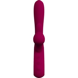 VIBRATEUR IMPACT SWING & DOUBLE STIMULATEUR MODÈLE 1 BORDEAUX