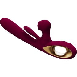 VIBRATEUR IMPACT SWING & DOUBLE STIMULATEUR MODÈLE 1 BORDEAUX
