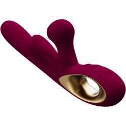 VIBRATEUR IMPACT SWING & DOUBLE STIMULATEUR MODÈLE 1 BORDEAUX