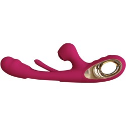 VIBRATEUR IMPACT SWING & DOUBLE STIMULATEUR MODÈLE 2 BORDEAUX