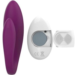 VIBRATEUR KITTY POUR COUPLES TÉLÉCOMMANDE VIOLET