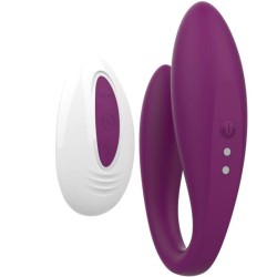 VIBRATEUR KITTY POUR COUPLES TÉLÉCOMMANDE VIOLET