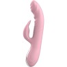 VIBRATEUR LAPIN ENTIÈREMENT DOIGT EFFET CHALEUR ROSE