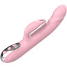 VIBRATEUR LAPIN ENTIÈREMENT DOIGT EFFET CHALEUR ROSE
