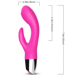 VIBRATEUR LAPIN FUCHSIA