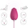 VIBRATEUR MANDALA EGG TÉLÉCOMMANDE G-SPOT FUCHSIA