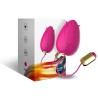 VIBRATEUR MANDALA EGG TÉLÉCOMMANDE G-SPOT FUCHSIA