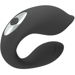 VIBRATEUR MARTHA POUR COUPLES TÉLÉCOMMANDE NOIR