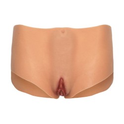DÉSIR CACHÉ - ALTER EGO VAGIN ET FESSES OUVERTS CULOTTE TAILLE MOYENNE CHAIR