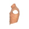 T-Shirt torse masculin en silicone alter ego avec abdo
