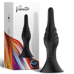 VIBRATEUR & PLUG ANAL TÉLÉCOMMANDE NOIR
