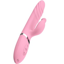 VIBRATEUR & POUSSÉE AVEC LANGUE EFFET CHALEUR ROSE