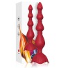 VIBRATEUR ROSE PAGODE & PLUG ANAL ROUGE