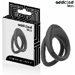 COCKRING PÉNIS À DOUBLE TEXTURE