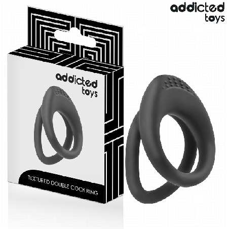 COCKRING PÉNIS À DOUBLE TEXTURE