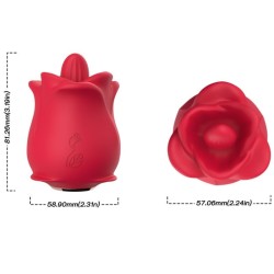 VIBRATEUR ROSE ROUGE