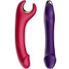 VIBRATEUR & ROTATEUR PRINCE DILDO ROUGE