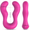 VIBRATEUR SERAPH DOUBLE TÉLÉCOMMANDE FUCHSIA