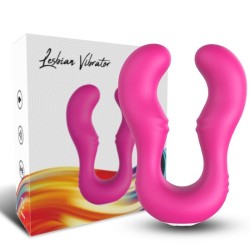 VIBRATEUR SERAPH DOUBLE TÉLÉCOMMANDE FUCHSIA