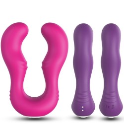 VIBRATEUR SERAPH DOUBLE TÉLÉCOMMANDE FUCHSIA
