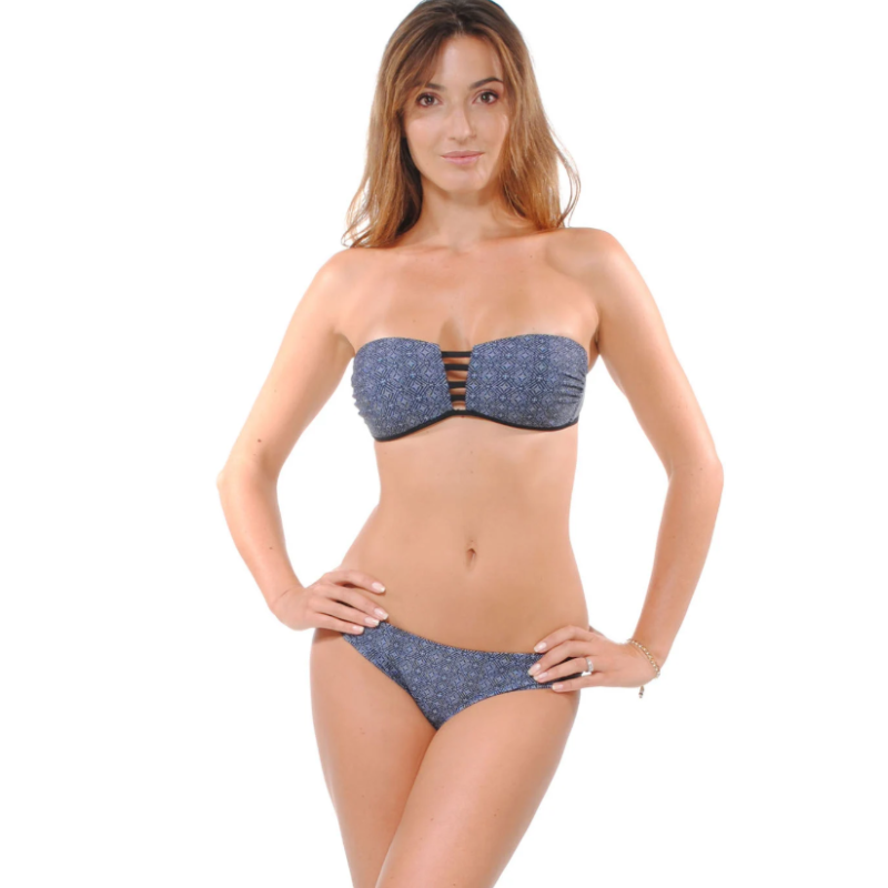 Ensemble bandeau coqué Bretelles amovibles Culotte