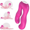 VIBRATEUR SERAPH DOUBLE TÉLÉCOMMANDE FUCHSIA