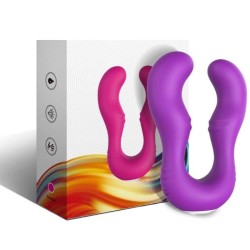 VIBRATEUR SERAPH DOUBLE TÉLÉCOMMANDE VIOLET