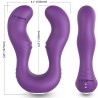 VIBRATEUR SERAPH DOUBLE TÉLÉCOMMANDE VIOLET