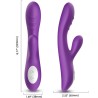 VIBRATEUR SPARK EFFET CHALEUR VIOLET